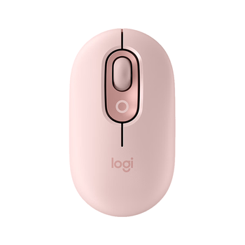 罗技（Logitech）POP MOUSE 无线鼠标 蓝牙鼠标 高颜值办公鼠标 云霞粉