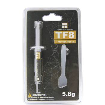 利民（thermalright）TF8(5.8g) （导热硅脂/导热系数13.8/ CPU散热膏/ 笔记本导热膏）