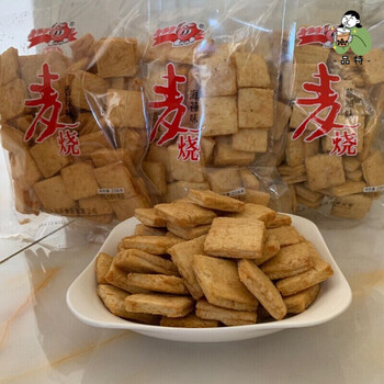 麦烧经典小王子麦烧零食学生儿童混合口味网红休闲健康零食膨化食品