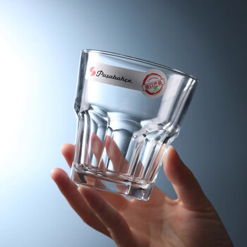 帕莎帕琦（Pasabahce）进口抗菌玻璃杯钢化耐热啤酒饮料白酒杯265毫升1只装52705-1