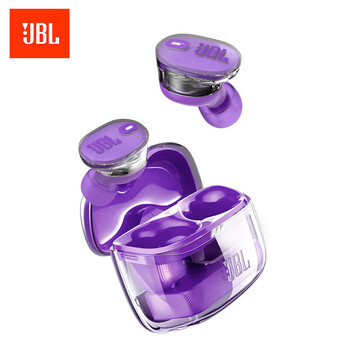 JBL TUNE BUDS2 琉璃豆真无线蓝牙耳机 运动耳机 主动降噪 苹果华为小米带麦游戏耳机 迷幻紫