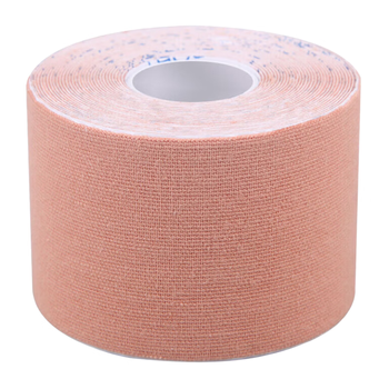 驰动肌肉贴运动绷带弹力肌贴自粘肌内效贴拉伤运动胶带贴布5cmx5m肉色