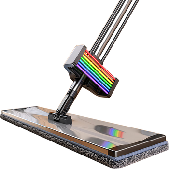 佳帮手平板拖把50cm4布家用一拖净免手洗2026铝合金洗拖地神器体墩拖布