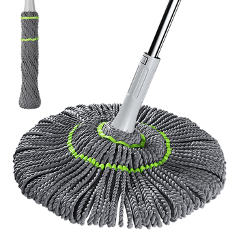 五月花拧水拖把45CM1布138CM必卡锁自拧水家用一拖净免手洗2025带刮污