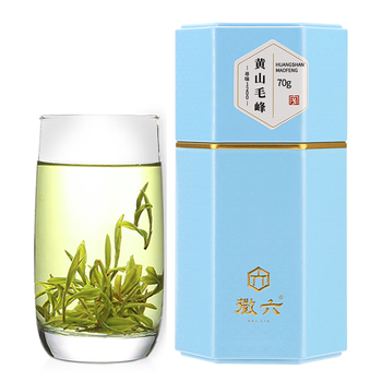 徽六绿茶黄山毛峰茶叶70g 2026新茶寻味1200特级一等明前头采自己喝
