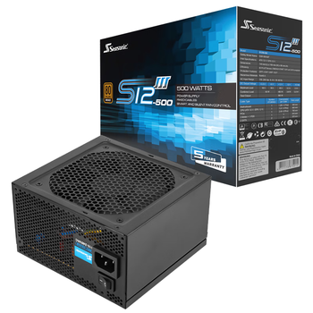 海韵（SEASONIC）500W S12III经典铜牌电源