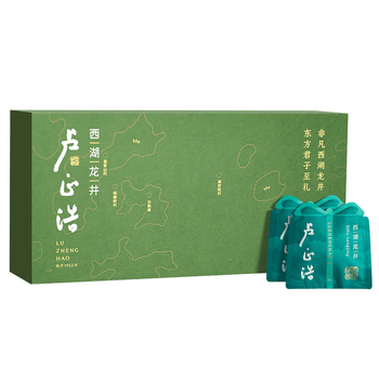 卢正浩绿茶龙字手工西湖龙井茶特级100g2026新茶明前茶叶礼盒送礼长辈
