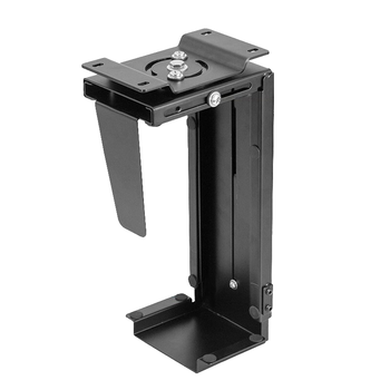 支尔成电脑主机架升降桌电脑机箱悬挂支架 台式电脑主机托架机箱吊挂架 大小可调旋转角度 方便接线