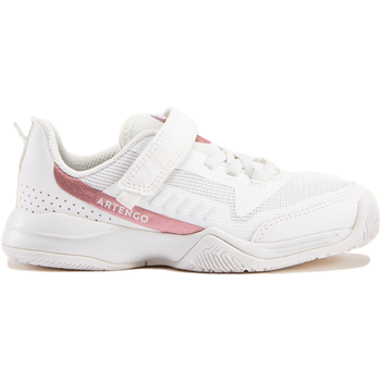 迪卡侬运动鞋儿童男童网球鞋夏季清新白（魔术贴款）32-4307396