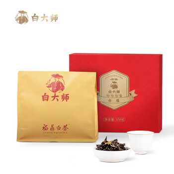 白大师尊享福鼎白茶 节庆喜乐茶寓好意.2016寿眉 150g