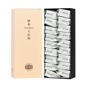 孝文家茶乌龙茶武夷岩茶醇香大红袍一级149.4g中火茶叶自饮品鉴 茶叶礼盒