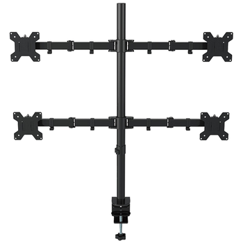 支尔成显示器支架四屏电脑支架4屏桌面电脑支架炒股拼接多屏连接加高支架桌面台式增高支架