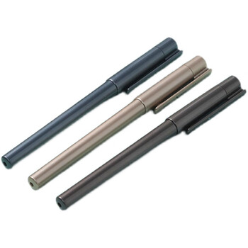 晨光(M&G)文具AGPB5805/1.0mm X200系列金属质感中性笔子弹头商务办公签字笔 黑色 12支/盒 1盒装