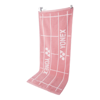YONEX尤尼克斯运动毛巾羽毛球运动健身柔软吸汗棉质AC1234粉红