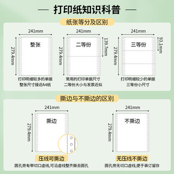 天印(Tanyo)一联整张撕边电脑打印纸 白色针式打印纸(241-1-1/1S 色序:白 1000页/箱) 天印(Tanyo)一联整张撕边电脑打印纸 白色针式打印纸(241-1-1/1S 色序:白 1000页/箱)