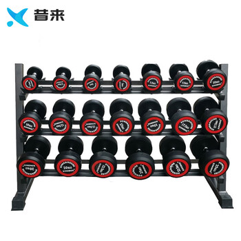 昔来 固定哑铃全套装 10对架275公斤