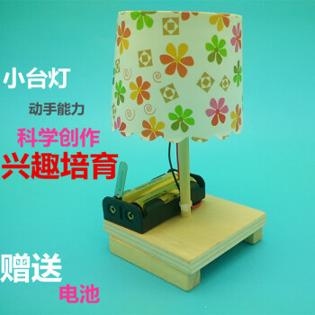 纸杯小台灯玩具儿童科学实验diy科技小制作发明环保手工拼装材料 小