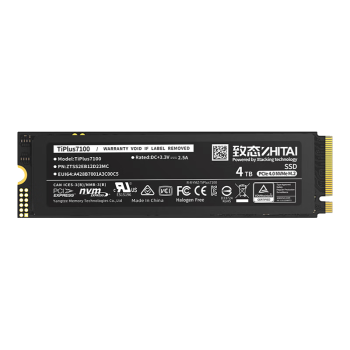 致态（ZhiTai）长江存储 4TB SSD固态硬盘 NVMe M.2接口 TiPlus7100系列《黑神话:悟空》官方合作品牌