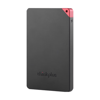 ThinkPlus联想 2TB 磁吸移动固态硬盘 可磁吸手机 USB3.1高速读取550MB/S 移动硬盘PSSD小巧便携 US100