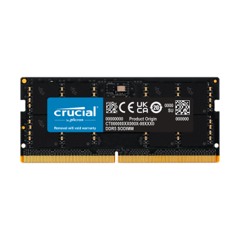 Crucial英睿达 32GB DDR5 4800频率 笔记本内存条 美光（原镁光）原厂颗粒 AI电脑配件