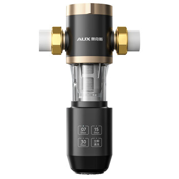 奥克斯（AUX）净水机前置过滤器自动反冲洗防爆防冻全屋入户8T大通量自来水厨房双滤网清洗前十名 Q80