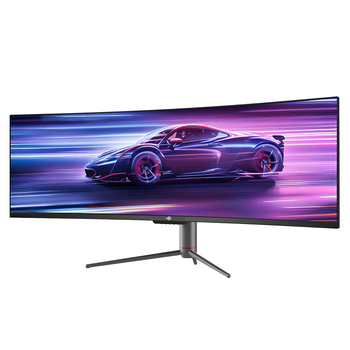 泰坦军团49英寸曲面屏144Hz Type-C65W HDR 32:9双显带鱼屏 电竞办公炒股票 旋转升降准4K电脑显示器C49SHC