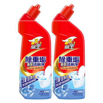 威王洁厕灵500g*2瓶 除重垢马桶清洁剂 厕所清洁剂 洁厕液 除顽固污渍