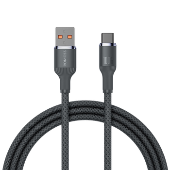 罗马仕Type-C数据线6A超级快充100W/66W充电线适用华为Mate60Pro/50小米荣耀vivo平板安卓手机车载1.2米