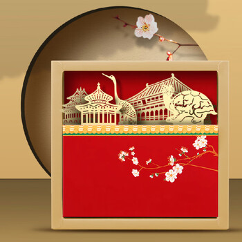 奉旨【全网低价】故宫文创 宫迎和瑞-金属书签便签礼盒套装1套6支装 学生生日毕业礼物 学生礼物