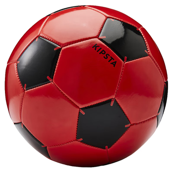 迪卡侬启蒙足球4号红色儿童皮球训练比赛（不含打气筒）4451536