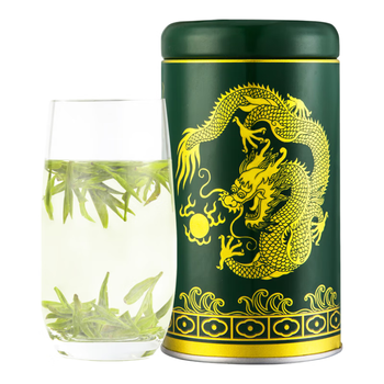 贡牌 绿茶龙罐西湖龙井茶AA级50g2025年明前罐装