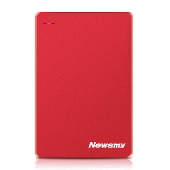 纽曼（Newsmy）1TB 移动硬盘 清风金属系列 USB3.0 2.5英寸 东方红112M/S 低功耗高速度