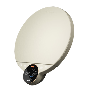 COCINARE精准咖啡电子秤 智能手冲咖啡称计时称重秤 配件 充电款BALANCE 复古白 数字屏版