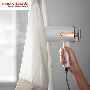 摩飞电器（Morphyrichards）家用手持挂烫机蒸汽电熨斗熨烫机 旅行便携式烫衣服神器 MR2031 椰奶白