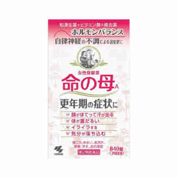 【日本发货】生命之母改善更年期综合症小林制药命之母 改善更年期840锭 70日份