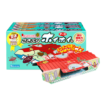 安速日本原装进口蟑螂屋20枚 蟑螂药蟑螂粘杀蟑灭蟑灭小强 婴宠无忧