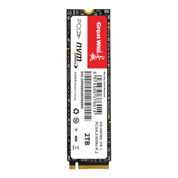 长城（Great Wall）2TB SSD固态硬盘 M.2接口(NVMe协议) PCIe4.0x4 读速高达7300MB/s GW7000系列