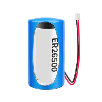 鑫凯辰 ER26500 3.6V智能水表电池燃气表RAM流量计表PLC锂电池加2.54插头