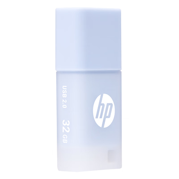 惠普(HP)32GB USB2.0 U盘 v168 微风蓝 可爱创意电脑优盘商务办公学生u盘