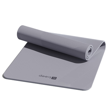 Keep瑜伽垫加宽加厚加长183*80cm跳绳减震健身垫男女防滑垫子家用运动