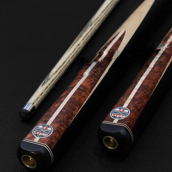 BEIXUN 台球杆小头通杆中式黑八8桌球 天工行者+铝合金杆盒+加长把