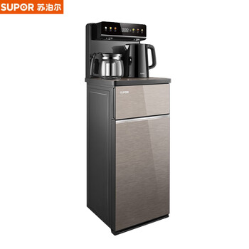 苏泊尔（SUPOR） 茶吧机家用饮水机智能遥控六段控温双壶双出水大容量储物柜6小时保温SW-CBJ30【节日好礼】
