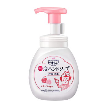 花王（KAO）泡沫洗手液儿童240ml 婴儿宝宝洗手液原装进口 水果香