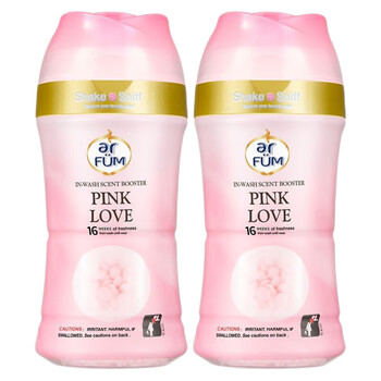 威露士纺优美系列留香珠柔顺护衣防静电持久留香/150g*2瓶 爱的宣言