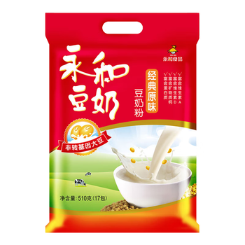 永和豆浆经典原味豆奶粉 510g 30g*17小包高钙冲调即食 营养早餐
