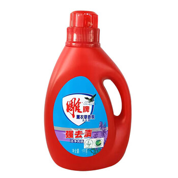 雕牌 洗衣液 强去渍 洁净亮丽 薰衣草香氛洗衣液 1kg*12瓶