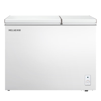 美菱220L双温家用冷柜直冷定频一级能效机械控温彩钢面板BCD-220DT