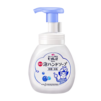 花王（KAO）儿童洗手液240ml 抑菌洗手液泡沫型婴幼儿便携宝宝洗手泡泡洗手液