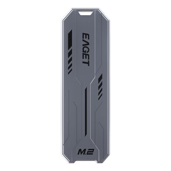 忆捷（EAGET）HM05 移动固态硬盘2TB Type-C USB3.2  115.2*36.5*11mm（单位：个）灰色