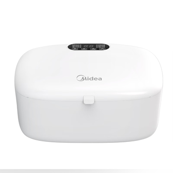 美的（Midea）烘干机小型 内衣内裤紫外杀菌机 家用迷你婴儿衣物袜子 便携式烘衣机取暖器 干衣机MGH04-02VYW